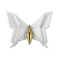 Bongelli preziosi Scultura piccola moderna in marmorino Farfalla Origami h 16