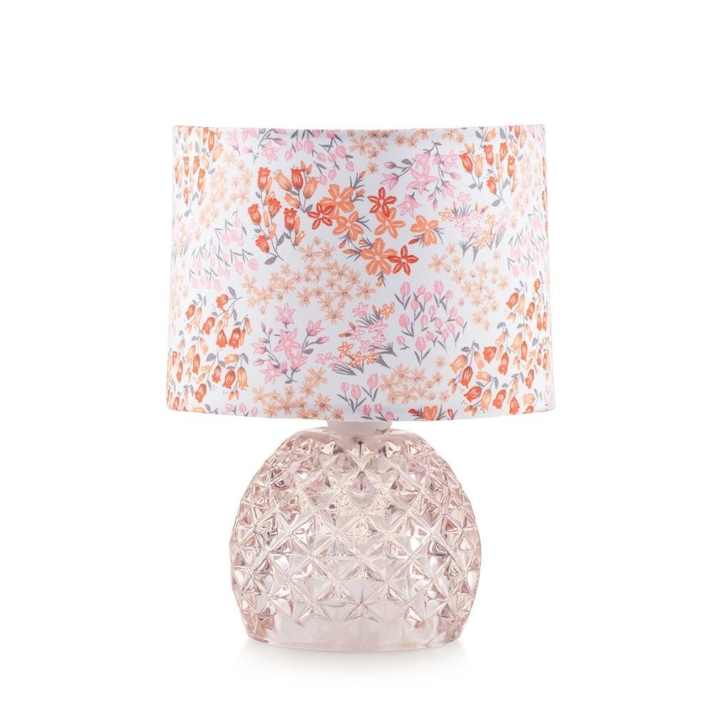 Lampada con base rotonda cipria 16x22 cm Rayon Emo