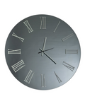 Ceart Orologio specchio Sirio diametro cm.  45 - Nero fumè