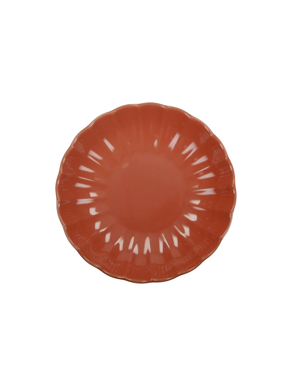 Brandani PIATTO FONDO CALIPSO ARANCIONE STONEWARE
