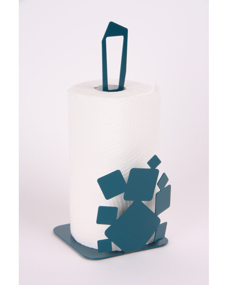 Porta scottex Materia Ceart colore Petrolio