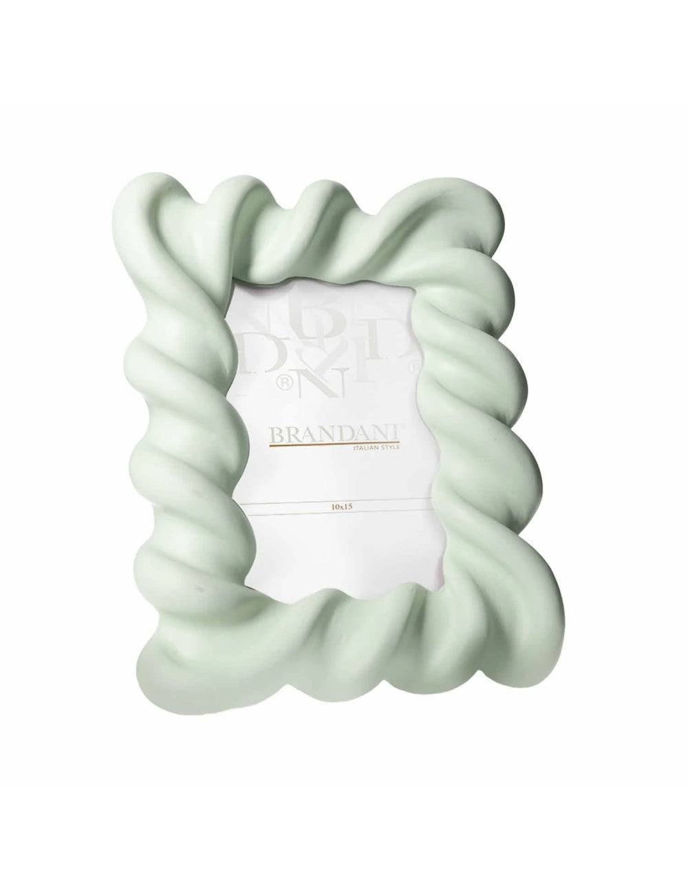 Brandani PORTAFOTO CANDY VERDE ACQUA POLIRESINA INTERNO 10X15