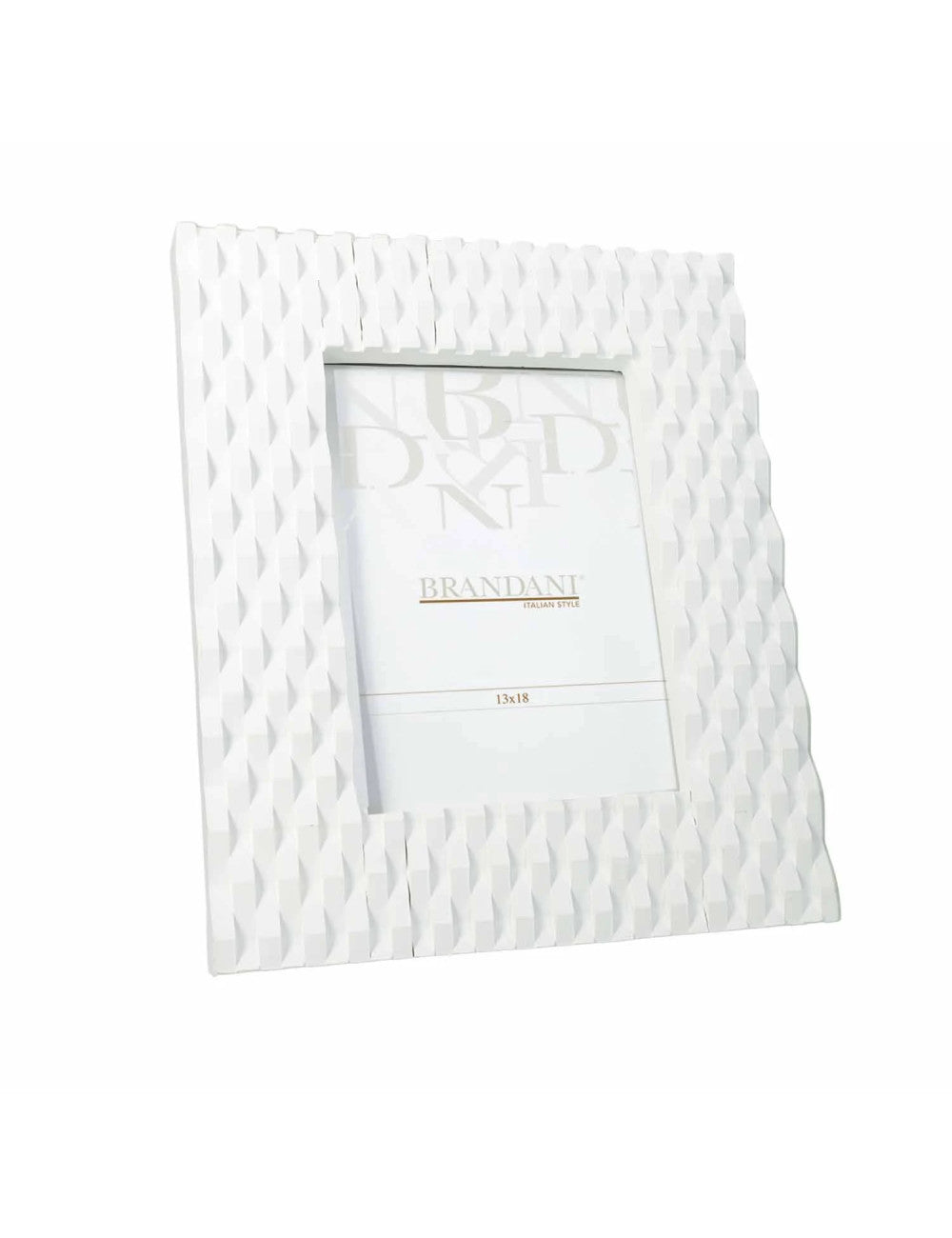 Brandani PORTAFOTO GLAM BIANCO POLIRESINA INTERNO 13X18