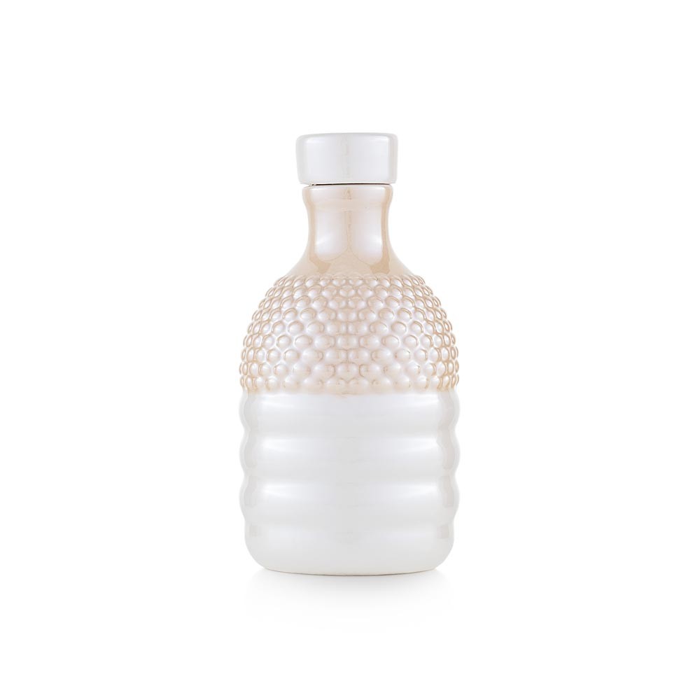 Bottiglia Segnali di Pumo in ceramica avana EMO 250ml