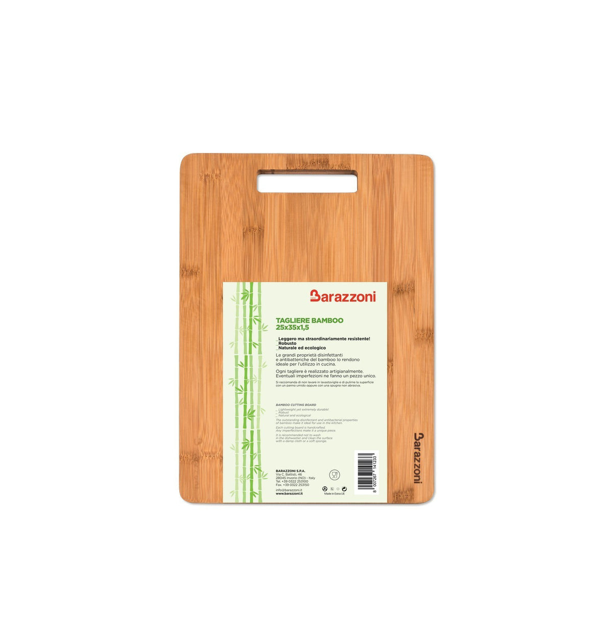 Tagliere bamboo Barazzoni cm. 30x20