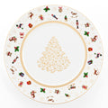 Piatto Tondo 31cm Toys Natale Weissestal